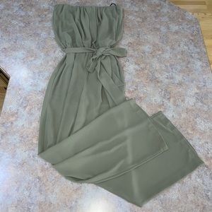 🌸Strapless Spring Jumpsuit